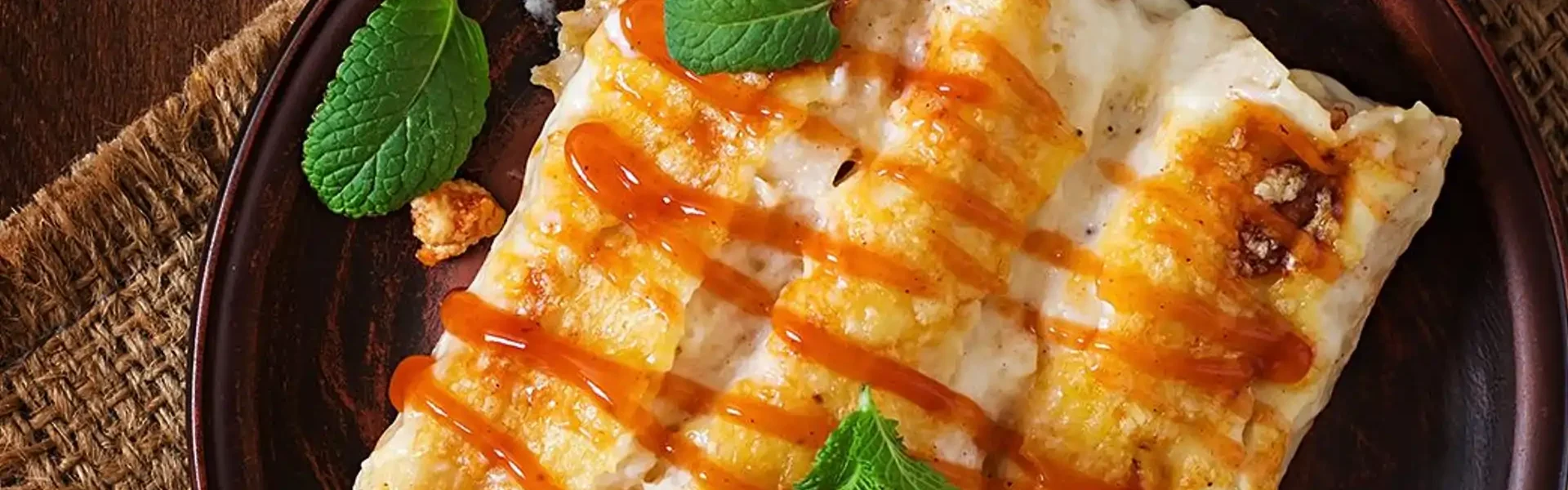 Canelones con pat&eacute; de campa&ntilde;a casero de Apis