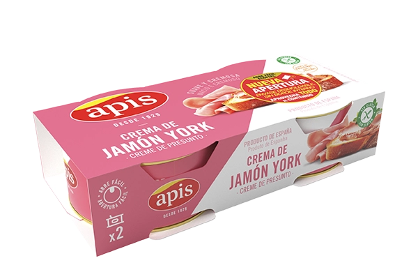 Crema de Jam&oacute;n York 2x80g